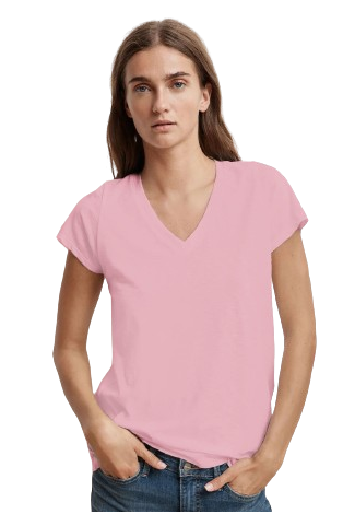 Ladies V-Neck Short Sleeve Vest