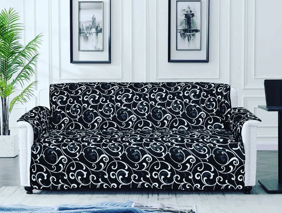 COTTON PRINTED SOFA RUNNER - SOFA COAT