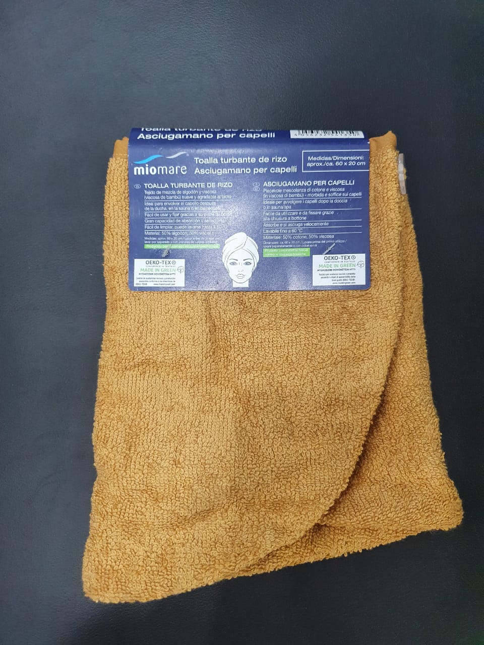 Best Hair Drying Cap Towel Hair Wrap Towel Quick Dry Cap Single piece 100% Cotton Turbie Hair Dryer Cap Towel - for diffrence color Hair Wrap Towel