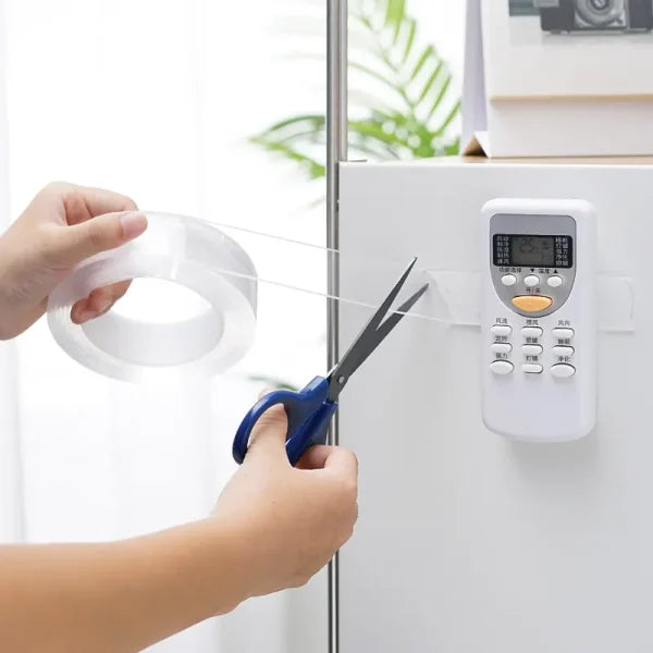 Nano Double-sided Tape (1 Meters) – Washable, Reusable, And Strong Adhesive For Multi-purpose Use